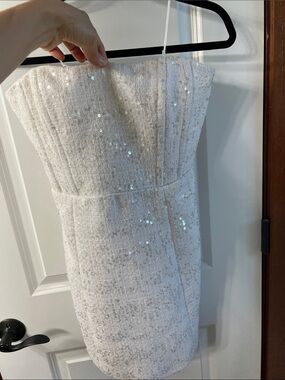 Nuuly x Astr the Label  tweed sequin Dress